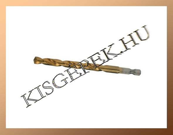 Hatszög befogású hSS-TIN fémfúró Makita 8 mm