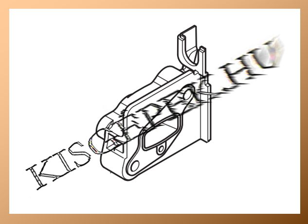 Karburátor közdarab Makita EM3400U, MS34U