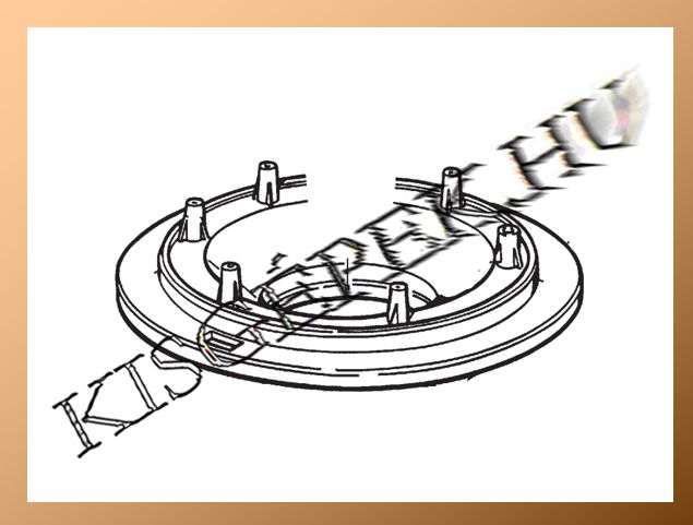 Motor tartó Makita 440, 448