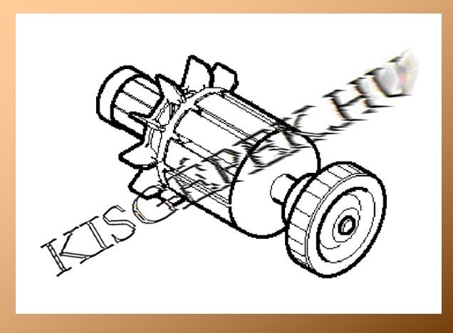 Forgórész Makita BFR550, BFR750, BFS450, DFR550, DFS450
