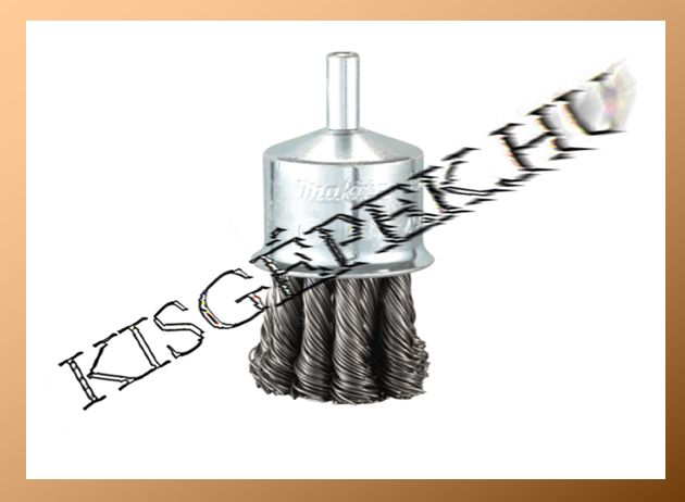 T2 drótkefe fonott 19x6mm 1/4", Makita