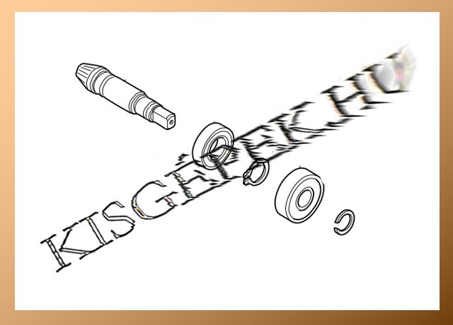 Tengely Makita DA332D, DA333D, kpl.