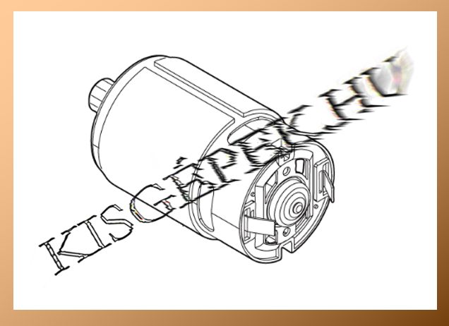 Motor Makita DWR180, DC