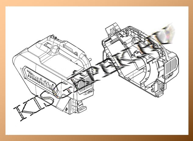 Motorház szett Makita CL121