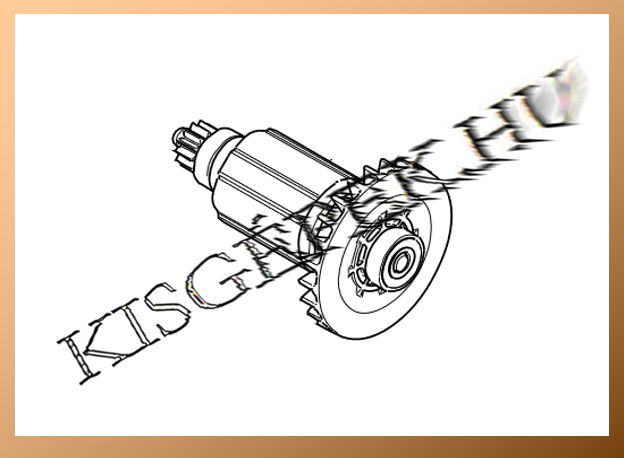Forgórész Makita DF032DZ