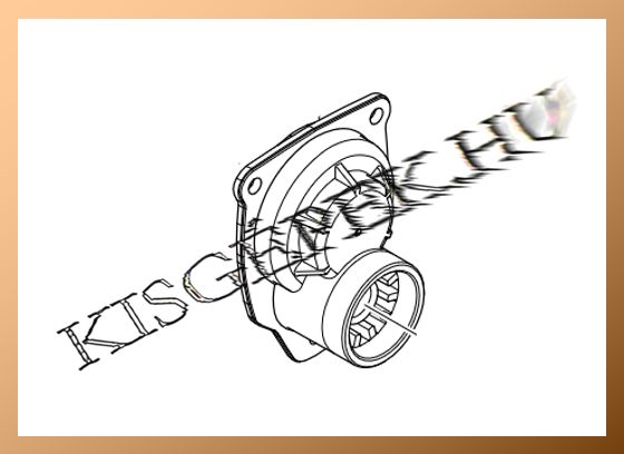 HAjtóműház fedél Makita DFS452