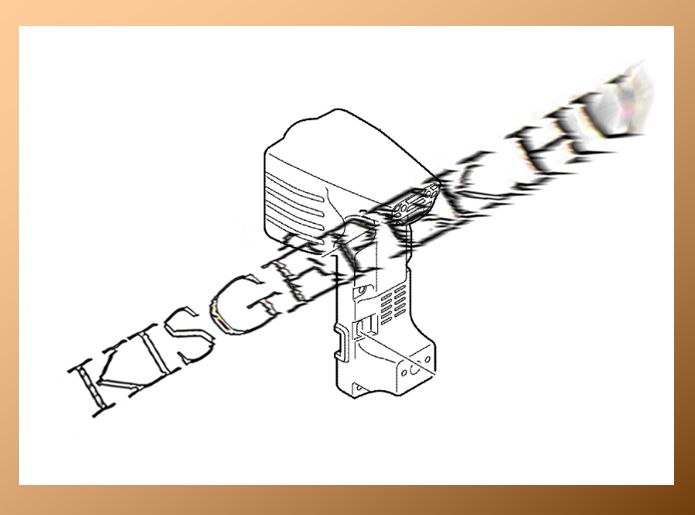 Szabályzó elektronika burkolata Makita HM1202